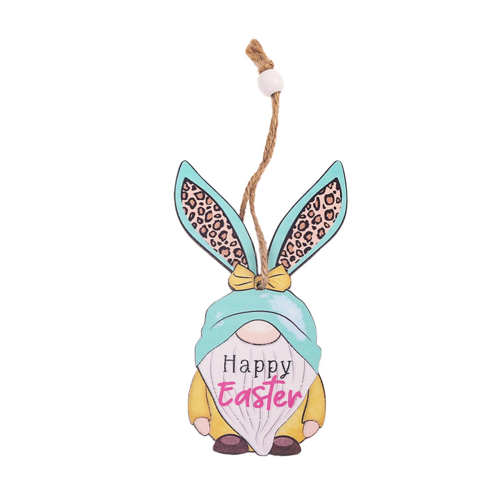 Tsophreniq Wood Facelessed Holiday Ornament for Party and Event Decoration Enthusiasts Hanging Pendant