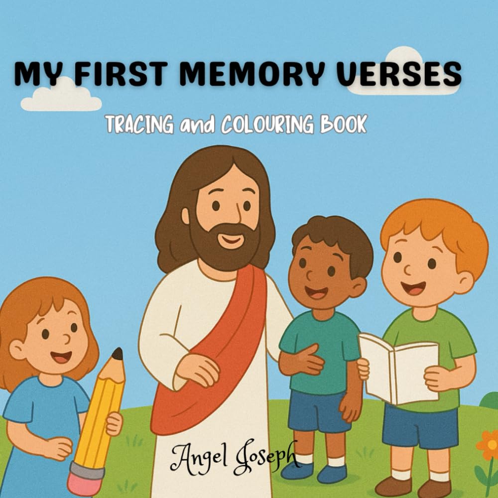 My First Memory Verses: Tracing and Colouring Book