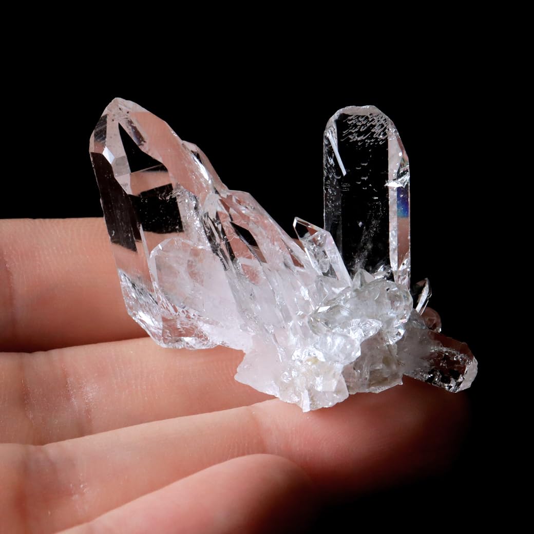 Amazon.co.jp: 天然 水晶 クラスター 20g ブラジル ゼッカ産