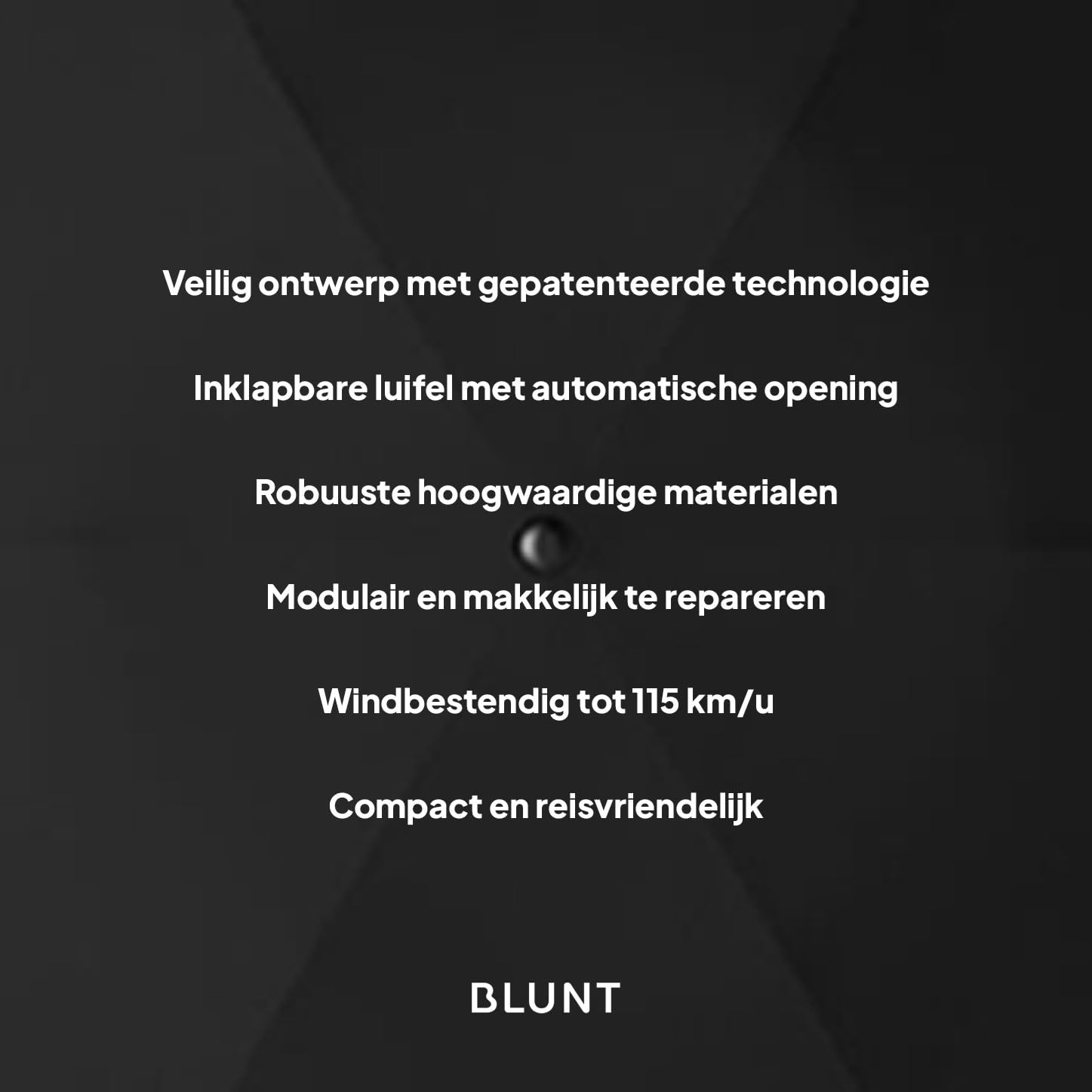 Metro Travel Umbrella - Blunt image 3