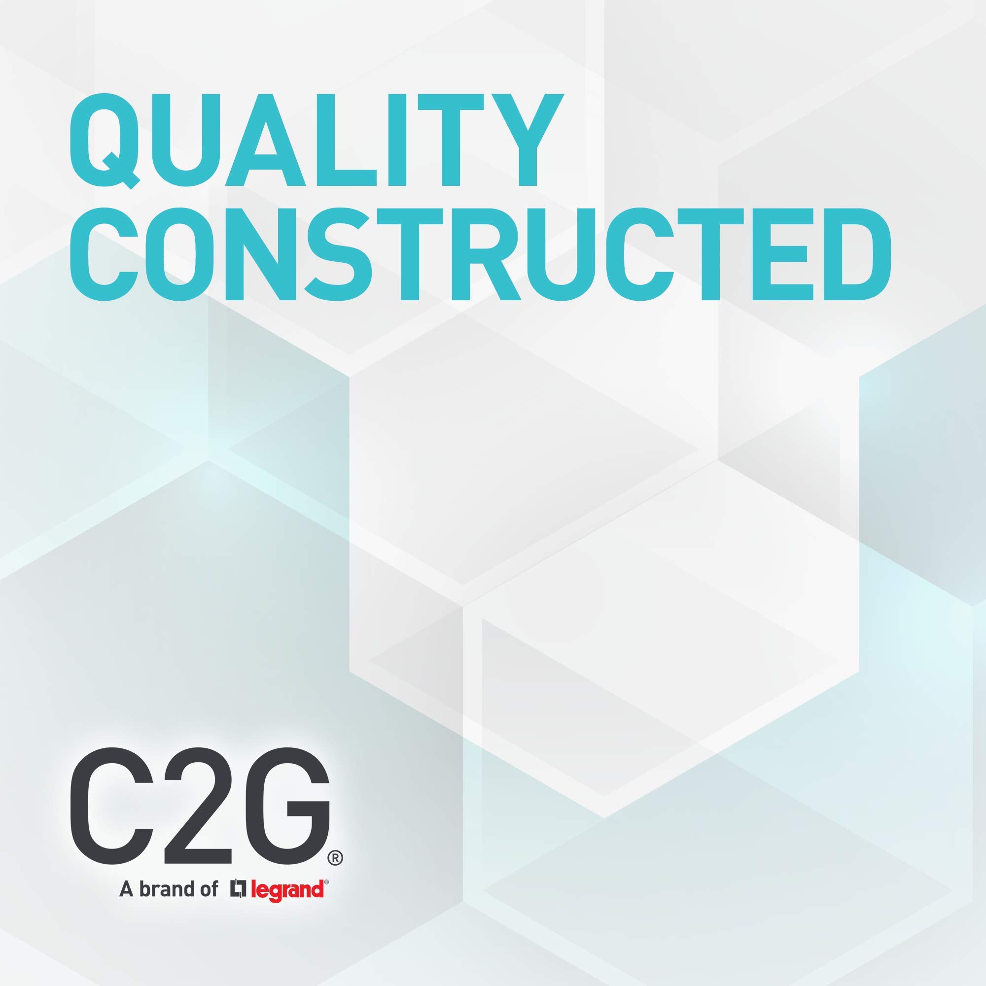 C2G RJ11 6P4C Straight Modular Cable - C ble de t l phone - RJ-11 -M- - RJ-11 -M- - 3 m - gris