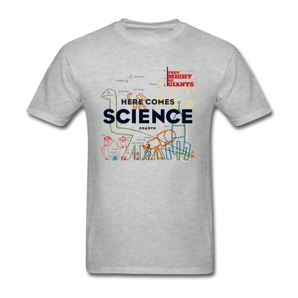 SAMJOS Men's They Might Be Giants Here Comes Science T-Shirt