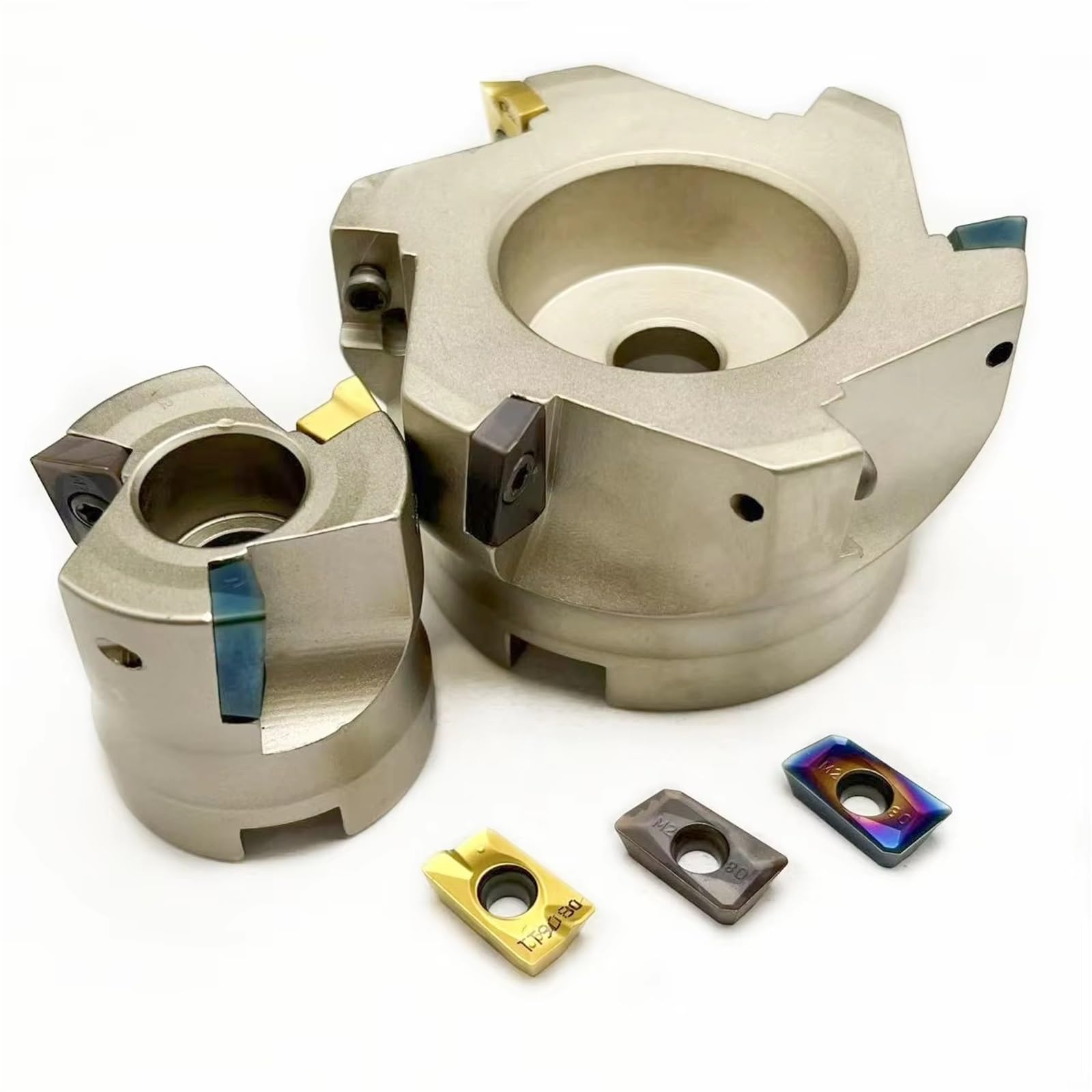 Máquinas herramientas BAP400R 40-22-3T BAP 400R 50-22-4T cortador plano de fresa frontal flauta 10 Uds APMT1604PDER insertos carburo Herramienta de Torno(1PC BAP400R 63-22-4T)