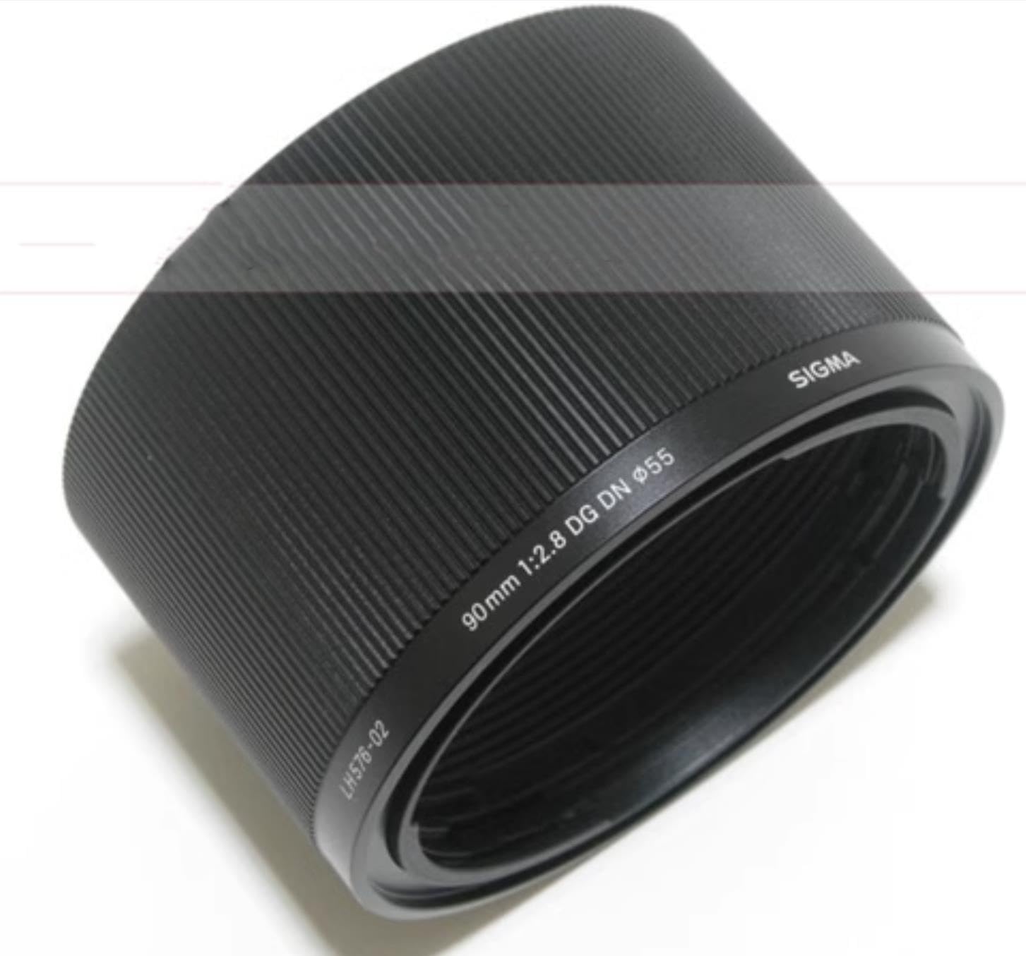 NEW Genuine 55mm Lens Hood LH576-02 Compatible with Sigma 90mm f/2.8 DG DN