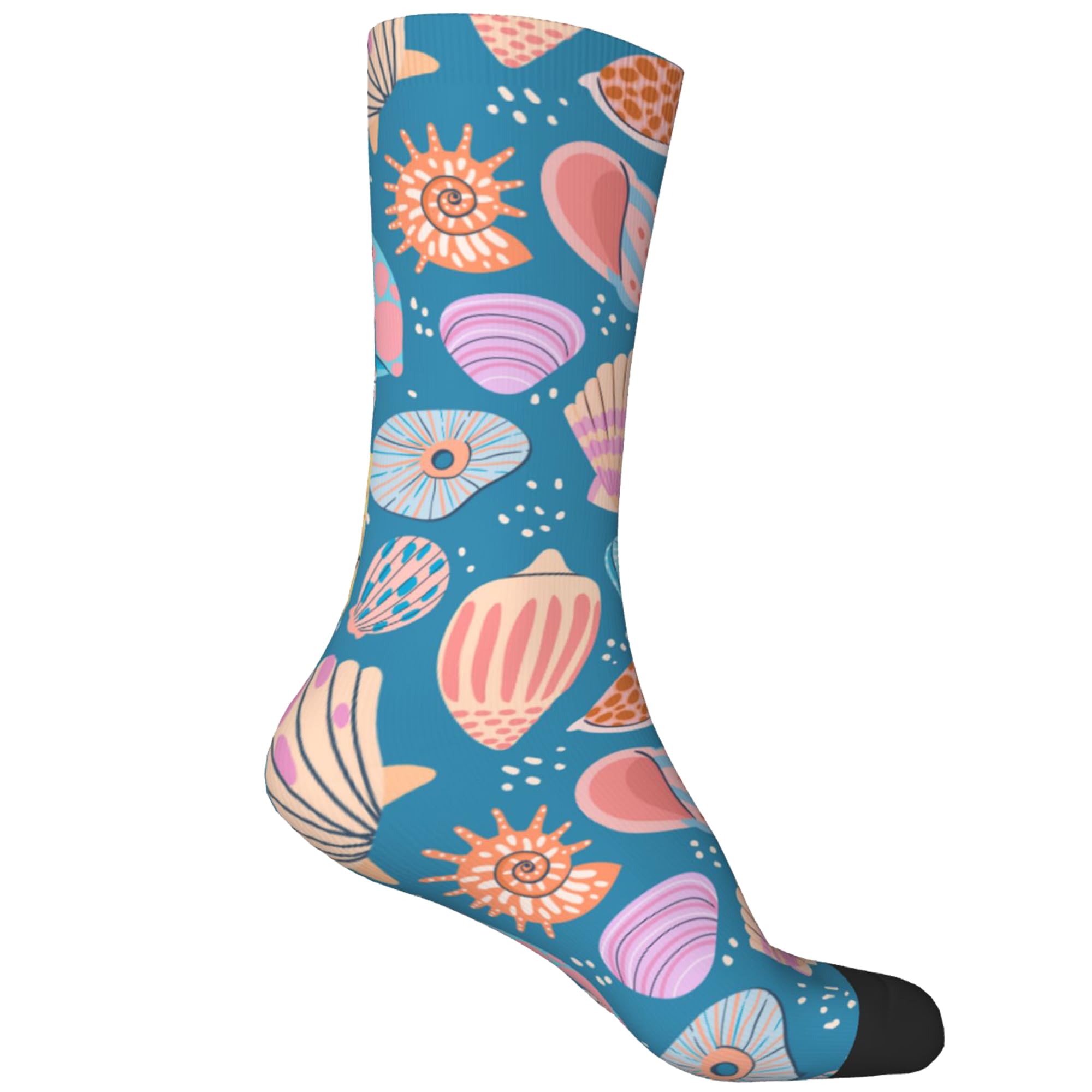 Jopowide Cute Pink Pig Socks for Men Women, Christmas Stocking Stuffers, Funny Crew Socks Warm Gifts