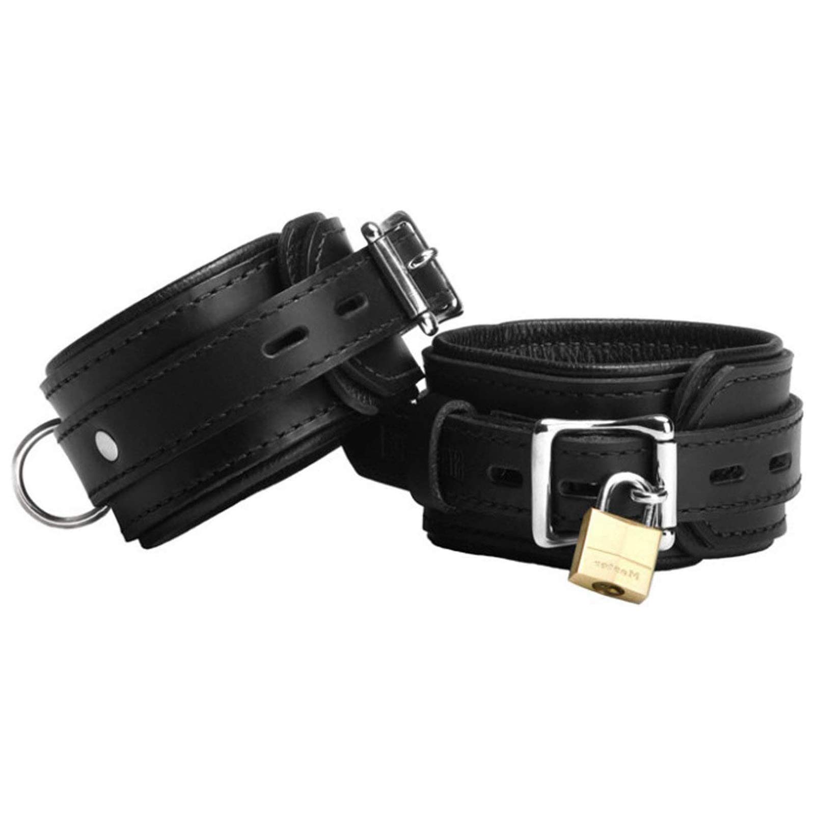 Manette in metallo bondage e plug anale in metallo con serratura SM set di ritenuta estrema con serratura tortura schiavo fetish flirtare giocattolo sessuale erotico per donne uomini e coppie