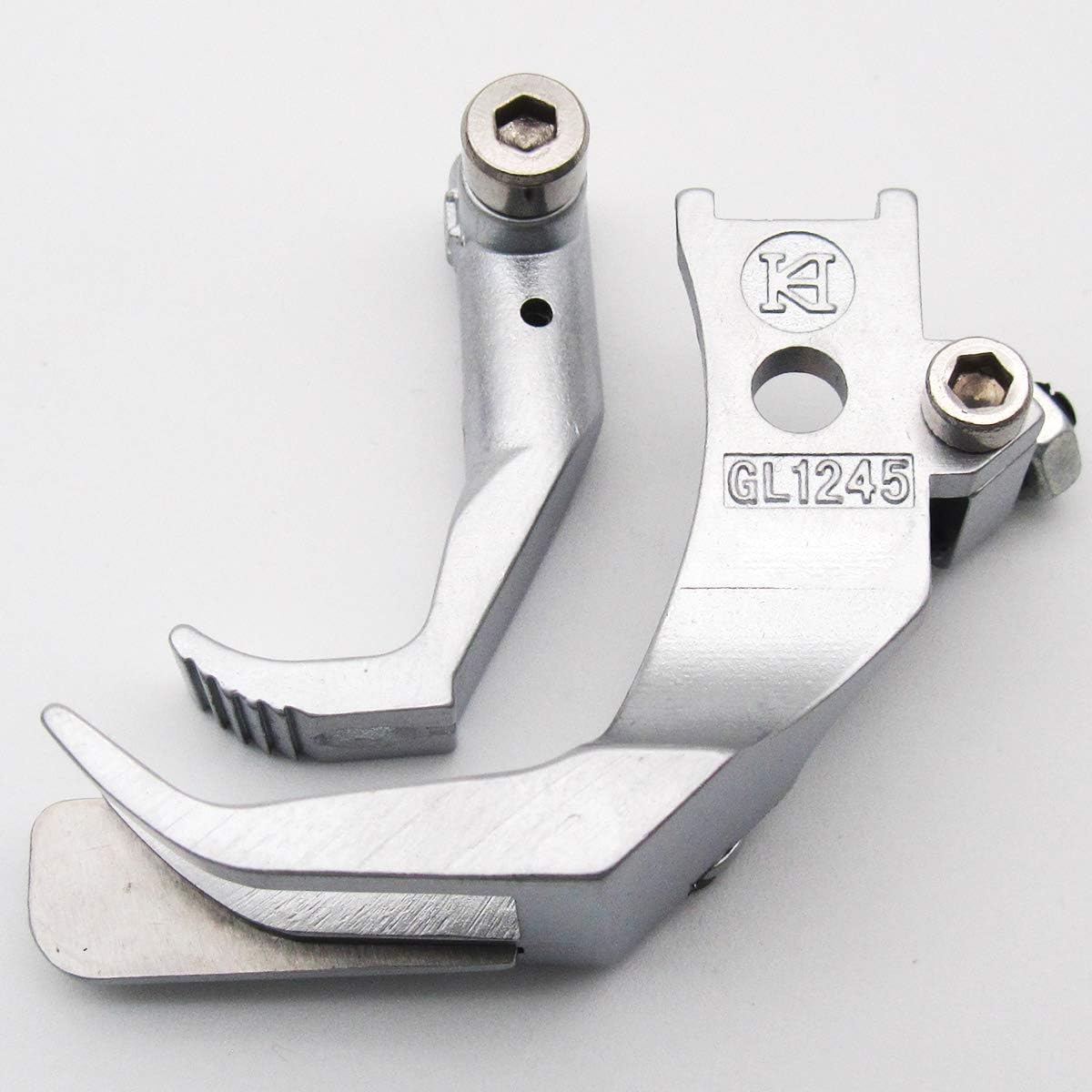 CKPSMS Brand - 1 Set #GL-1245 Left Side Spring Edge Guide Foot Compatible with/Replacement for Pfaff Brand 145 335 545 1245 (4MM)