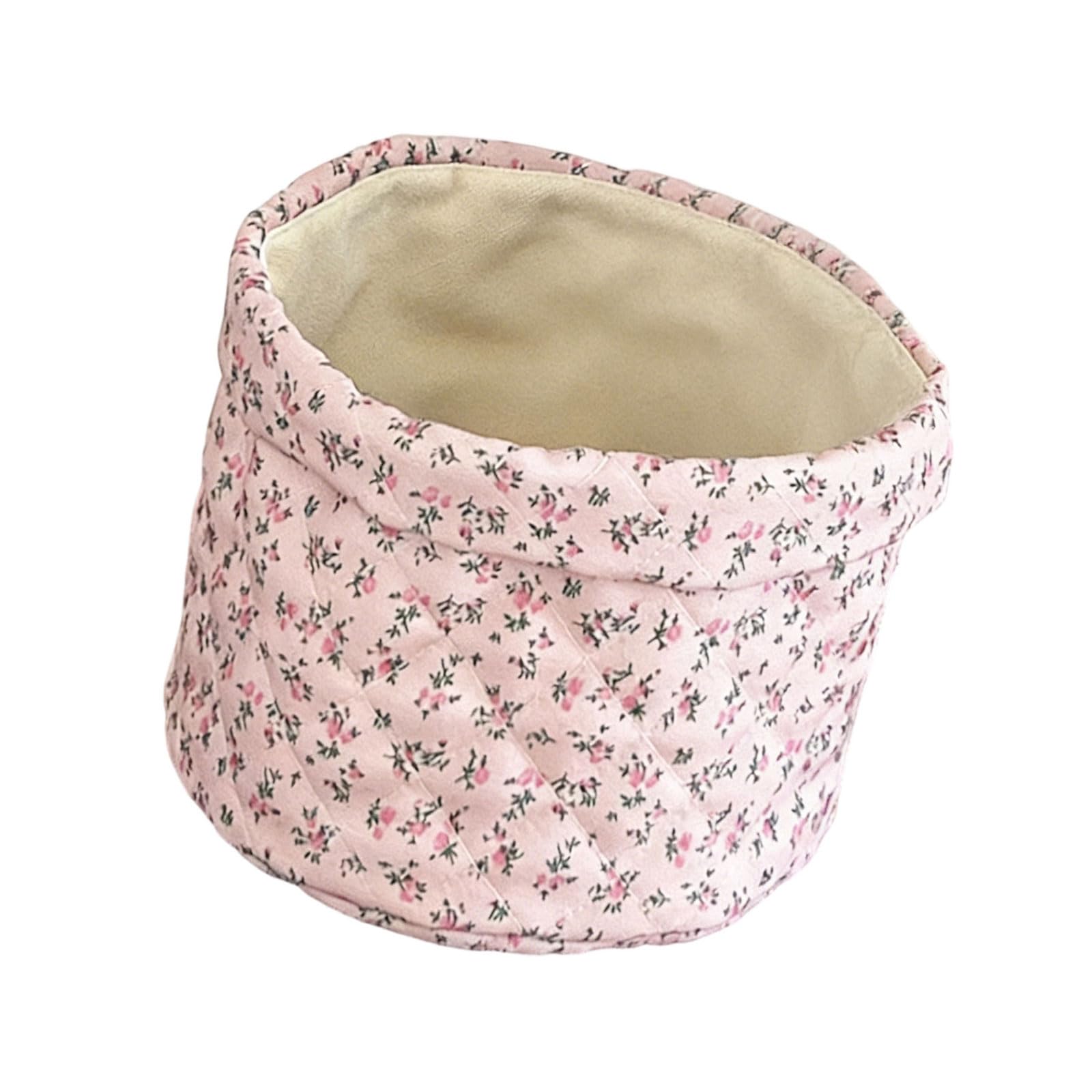 PANGBOER Print Cosmetic Bag Spacious for Makeup Toiletries Travel Cosmetic Small Flower Storage Portable Cosmetics Case