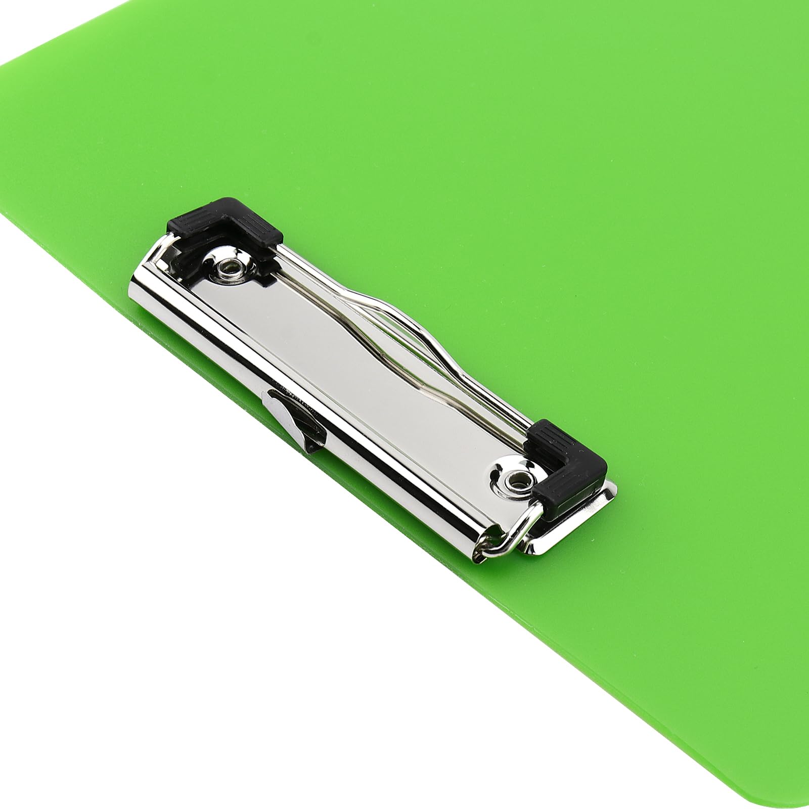 18 portablocco in plastica A4, 31,5 x 22,5 cm, 6 clip colorate per fissare documenti, documenti, disegni