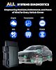 TOPDON TopScan Pro OBD2 diagnostic device Bluetooth car diagnostic device OBDII diagnostic tool for all vehicles 13+ reset services code reader for iOS & Android FCA and CAN-FD