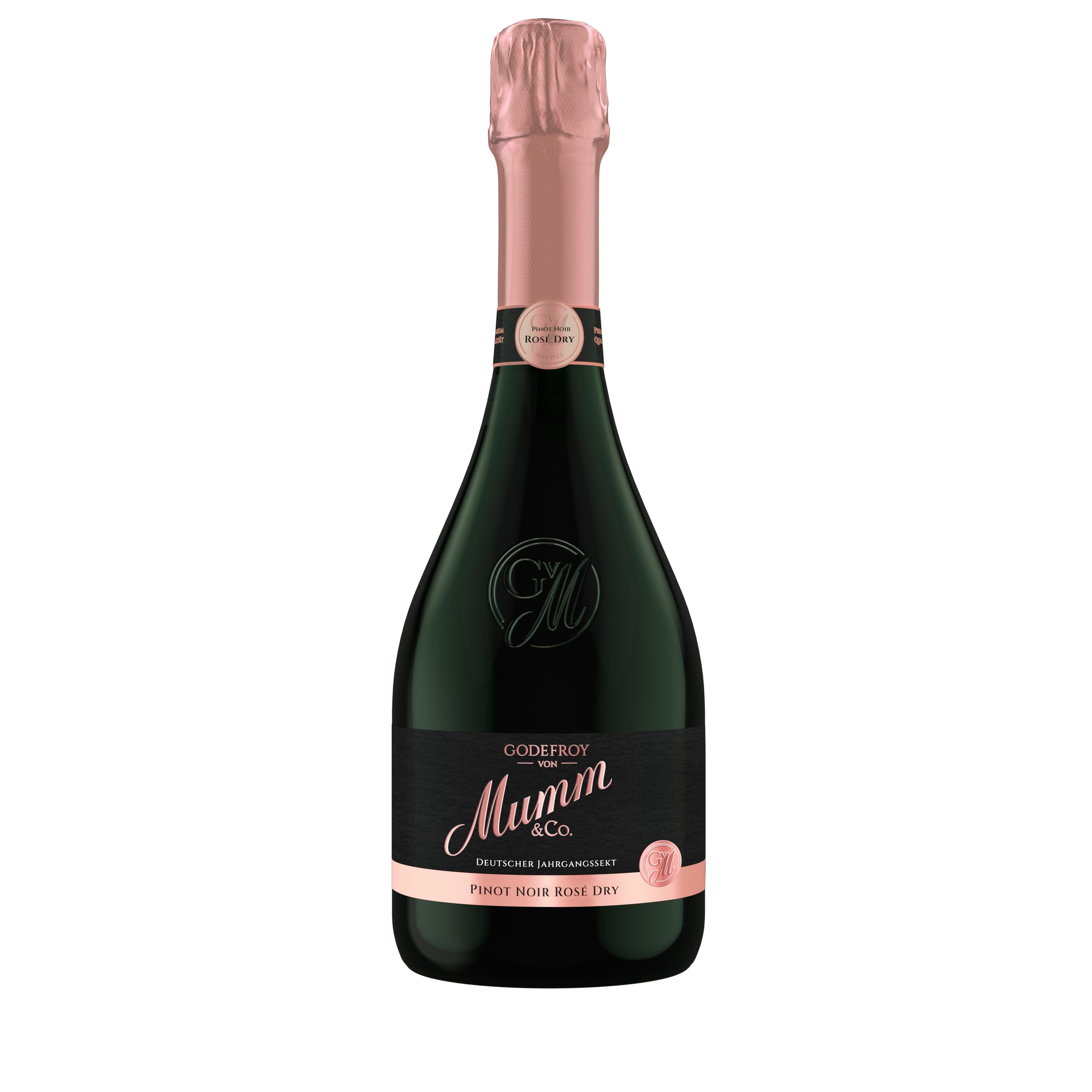 Godefroy von Mumm Pinot Noir Sekt - Feinperliger, edler Rosé-Sekt für besondere Anlässe (1 x 0,75l)