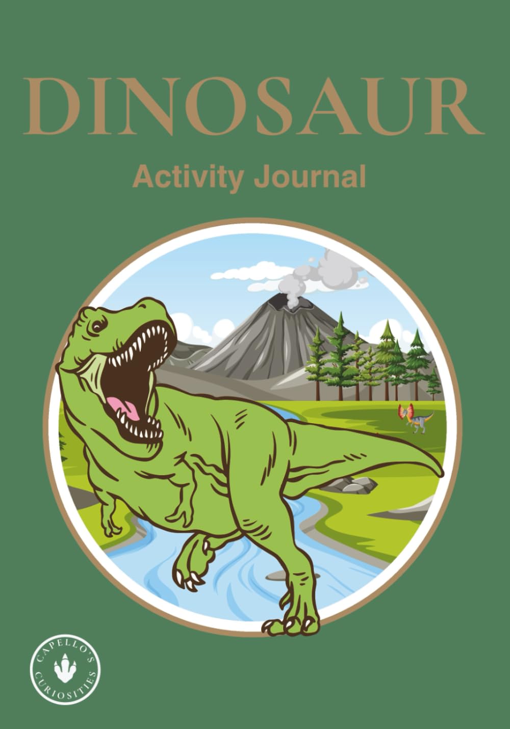 Dragon Activity Journal for Children for Children Ages 7-10: Fun Dinosaur Puzzles, Colouring Pages, Writing Prompts, and Learning Activities for Boys and Girls Who Love Dinosaurs