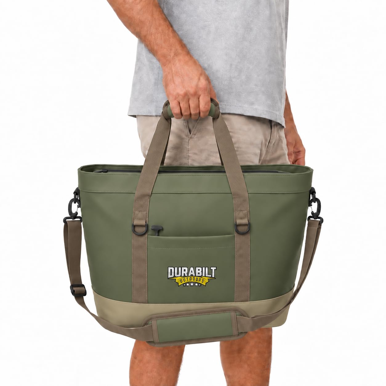 Insulated Soft Cooler Tote 36 Can - Leakproof Collapsible