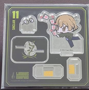 リンバスカンパニー　SDアクリルスタンド12枚＋ビンバッチ12枚セット リンバスカンパニー SDアクリルスタンド12枚＋ビンバッチ12枚