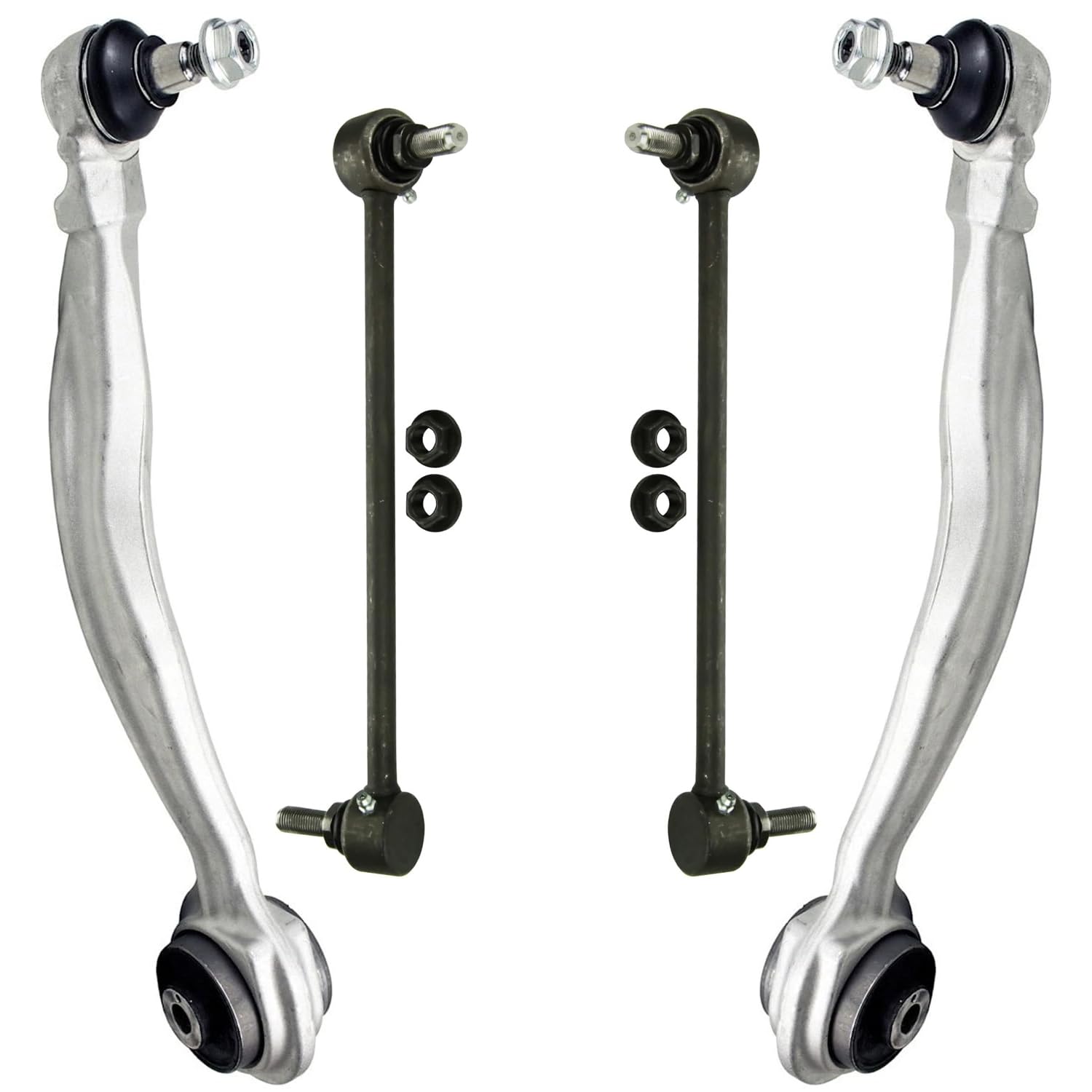 Detroit Axle - AWD 4pc Front Control Arms Kit for Mercedes-Benz C230 C250