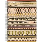 Mead Academic Weekly/Monthly Student Planner, August 2017 - July 2018, 5-1/2' x 8-1/2', Botanical Boutique, Stripes Design (CAW407D1)