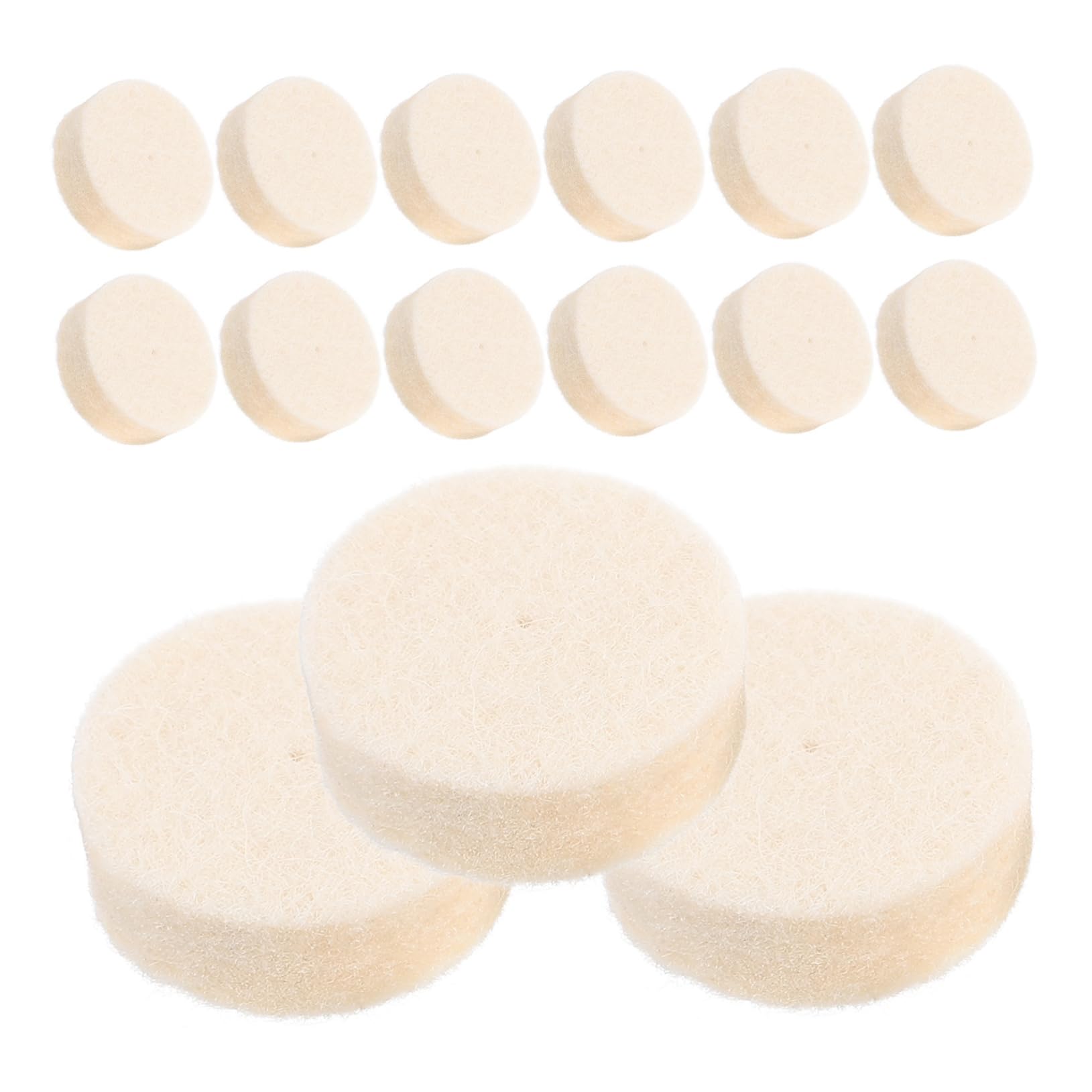 iplusmile 400piezas Ruedas De Pulido De Lana Kit De Pulido y Abrillantado Multifuncional Para Artículos De Uñas Herramientas Rotativas y Aplicaciones Variadas y Portátil