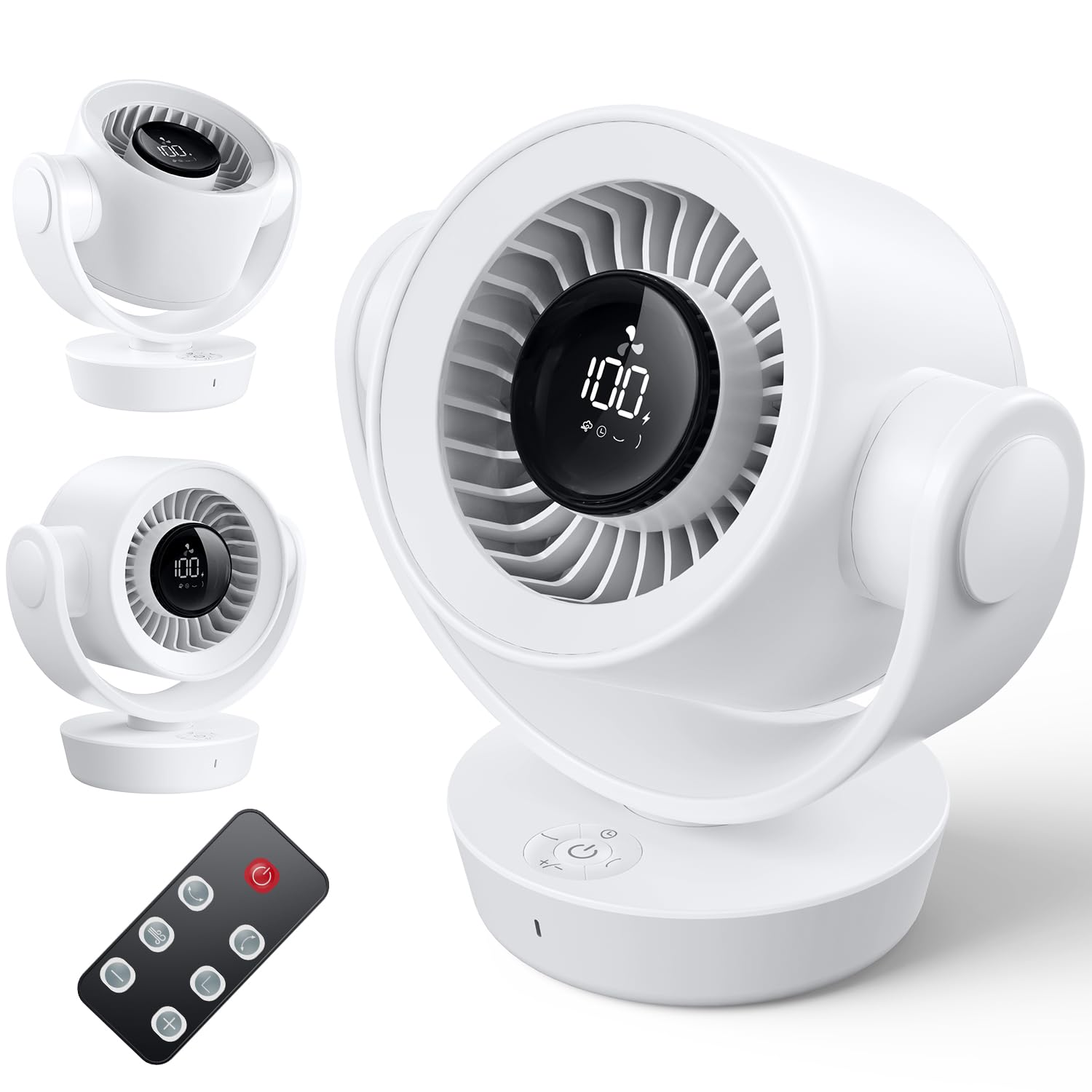 Amazon | 【2026新登場・DCモーター・AI調整節電】サーキュレーター