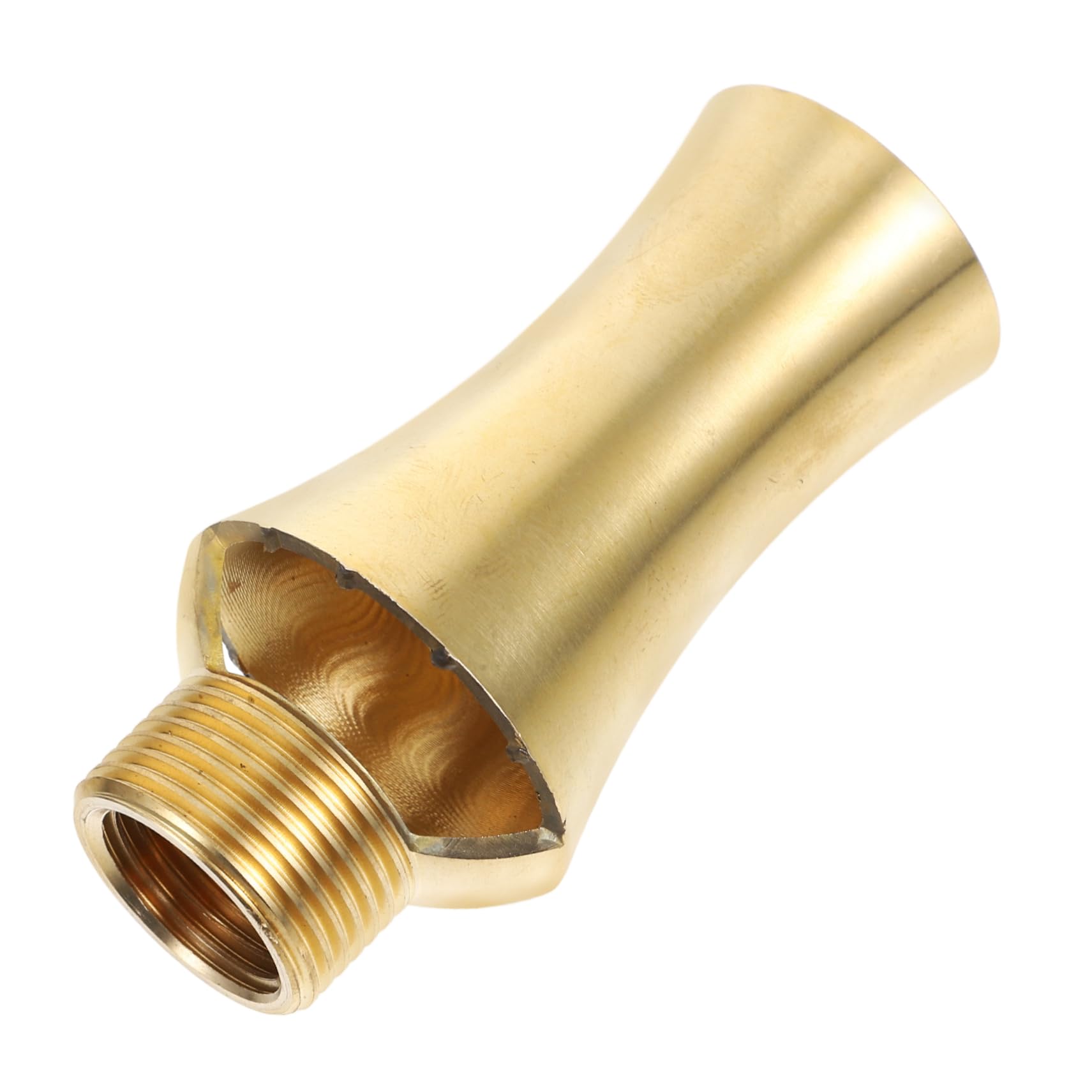 Mikikit Artistic Water Display Copper Fountain Nozzle Full Brass Multi-spray Pattern Nozzle for Pond Water Fountain