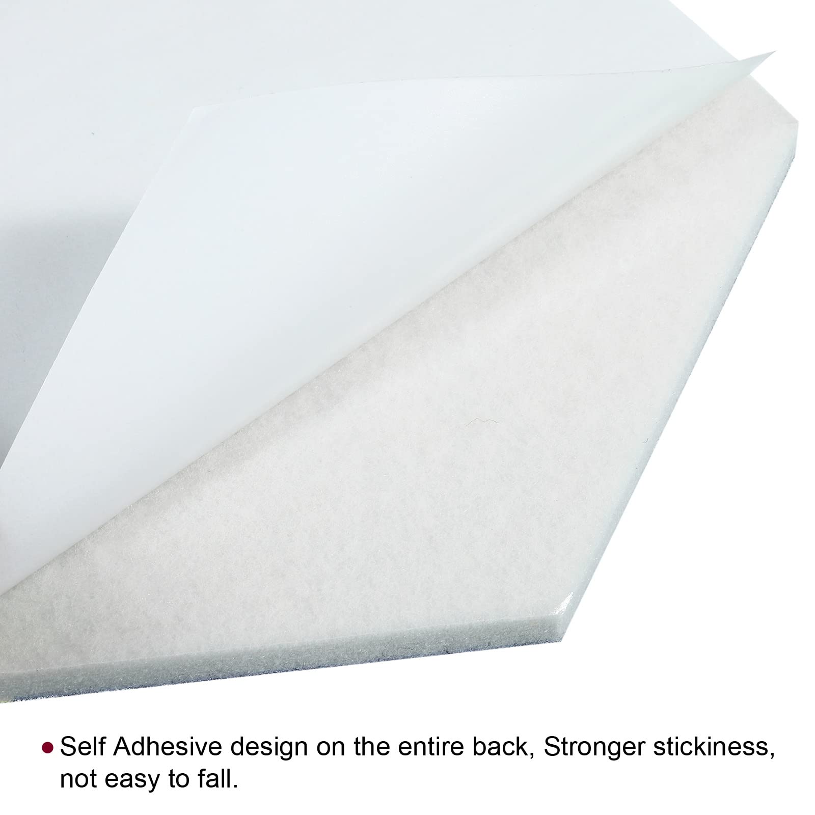 PATIKIL Hexagon Felt Board Tiles, 4 Pack Self Puerto Rico