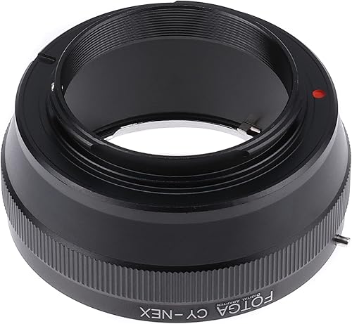 Miniatura 2 de FOTGA Adaptador de lente para lente de montaje Contax Yashica C/Y a cámara Sony E NEX3 C3 NEX-5 5R 5N 5C NEX6 NEX7 A6300 A6400 A6500 A6000 A5000