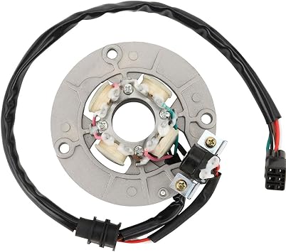 1 Pcs Motorcycle Generator Stator Coil for Yamaha YZ250F YZ250FV 2006 for YZ250FX 2008 5XC-85560-00 5XC-85560-11 5XC-85560-10