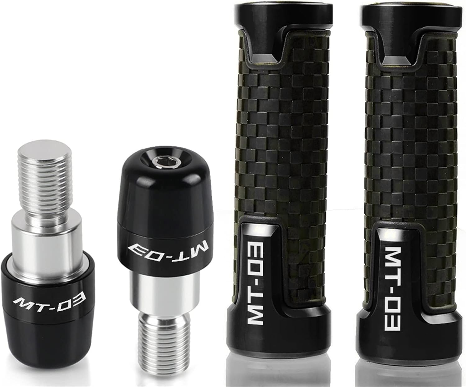 Counterweight 7/8" 22mm CNC Aluminum Motorcycle MT03 Handlebars Grips Ends Bar Ends Handlebars Caps for MT-03 TM 03 2005-2021 2006 2007