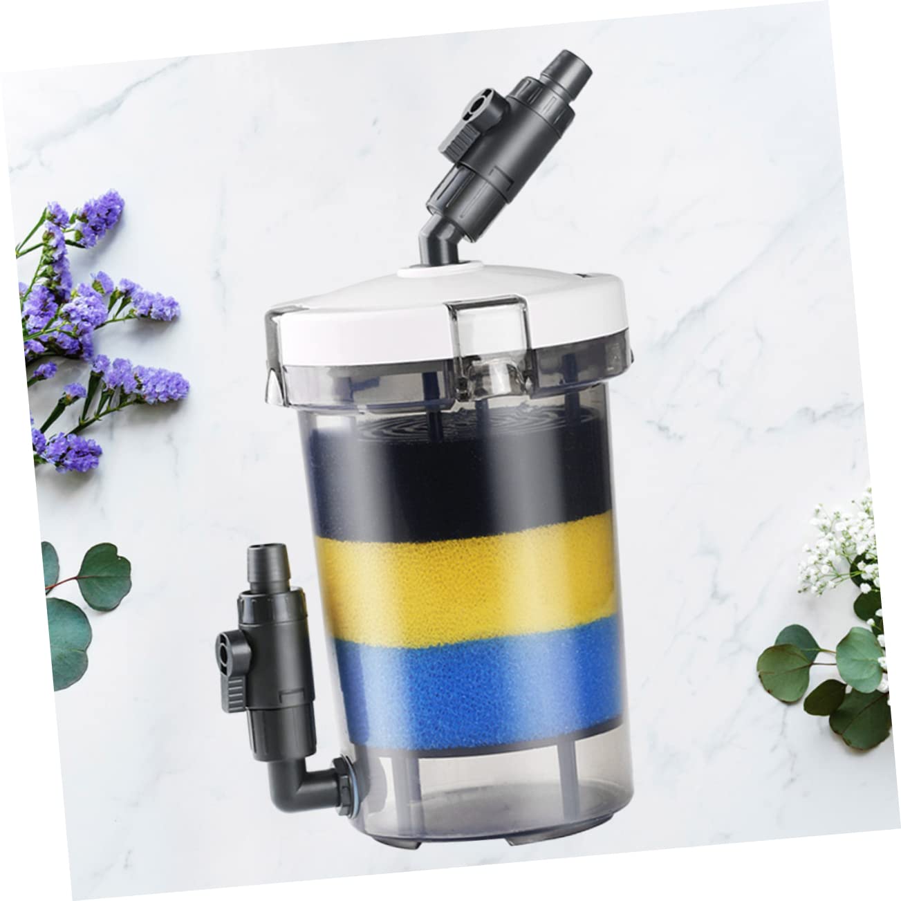 Generisch 1stk Frontfilter Für Aquarien -auf Aquarienfilter Panzer Kanisterfilteraquarium Tauchfilter Für Aquarien Tauchtank Auf Der Rückseite des Aquariums Filterpumpe Transparent