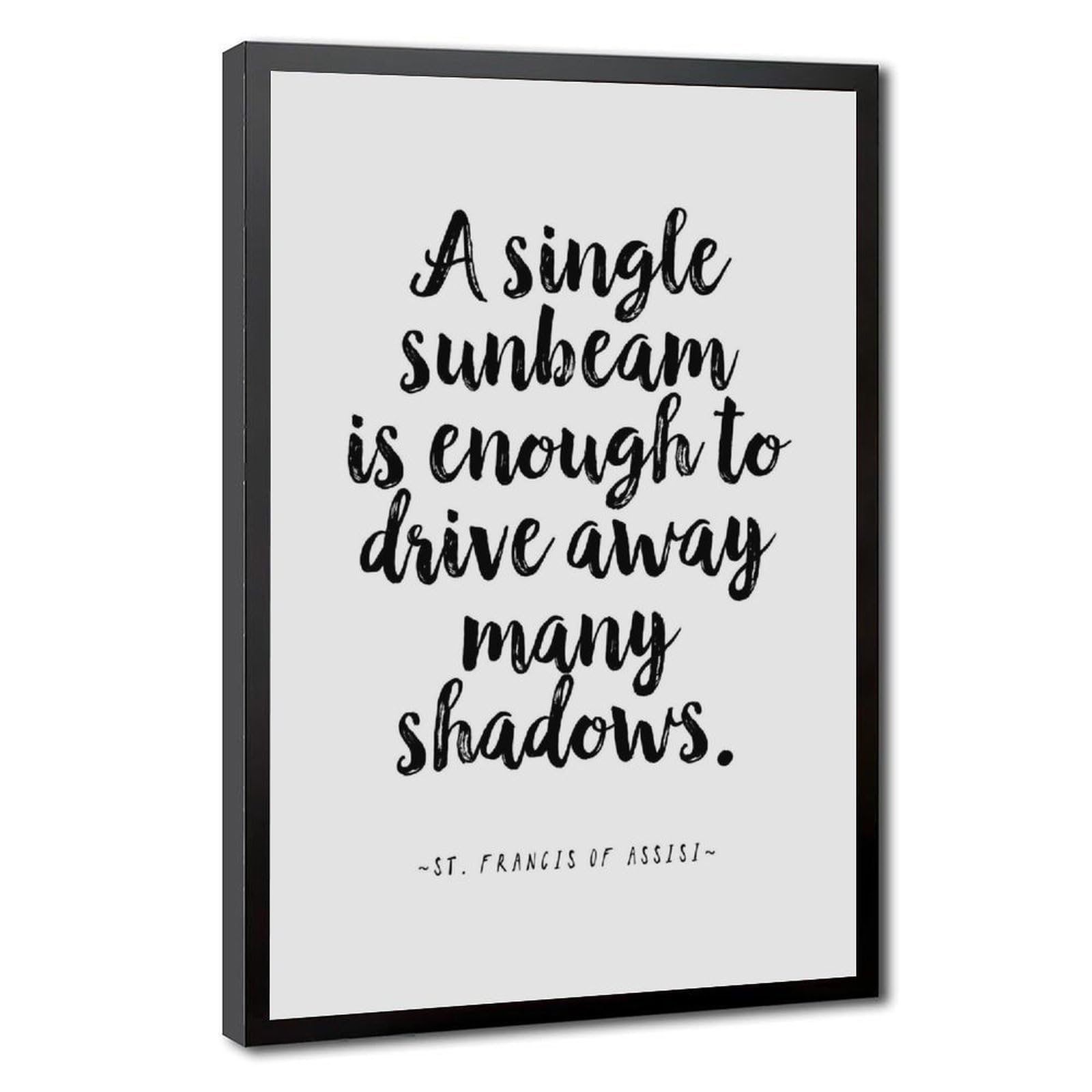 ELKPDOE Sunbeam Poster Motivational Quotes