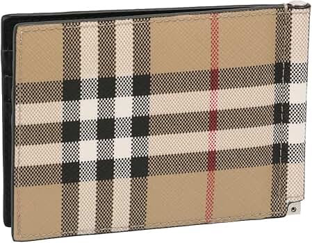 BURBERRY　バーバリー　ノバチェック　ゴールドホース　マネークリップ Amazon.co.jp: [BURBERRY] [バーバリー] マネークリップ 2つ折り