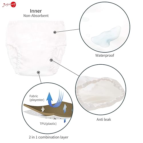 Miniatura 2 de Funda de ropa interior de plástico, fundas de pañales de natación para niños pequeños, fundas de plástico para niños, ropa interior de plástico para