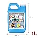 Lulu Home Concentrated Bubble Solution 1L/33oz Refill for Bubble Machine, Giant Wand, Blower - Up to 2.5 Gallon for Kids Birthday Parties