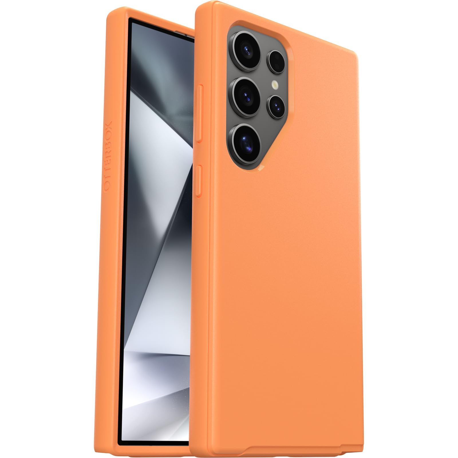 OtterBox Symmetry Case per Samsung Galaxy S24 Ultra, Custodia Protettiva sottile antiurto, a prova di caduta, Testata per resistere a 3 volte il numero di cadute secondo gli standard militari, Arancia