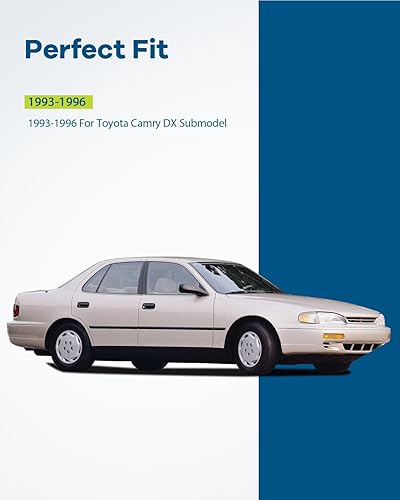 Miniatura 2 de LUJUNTEC Manijas de puerta interiores exteriores para el lado del pasajero del conductor para 1993-1996 para Toyota Camry (8 piezas)