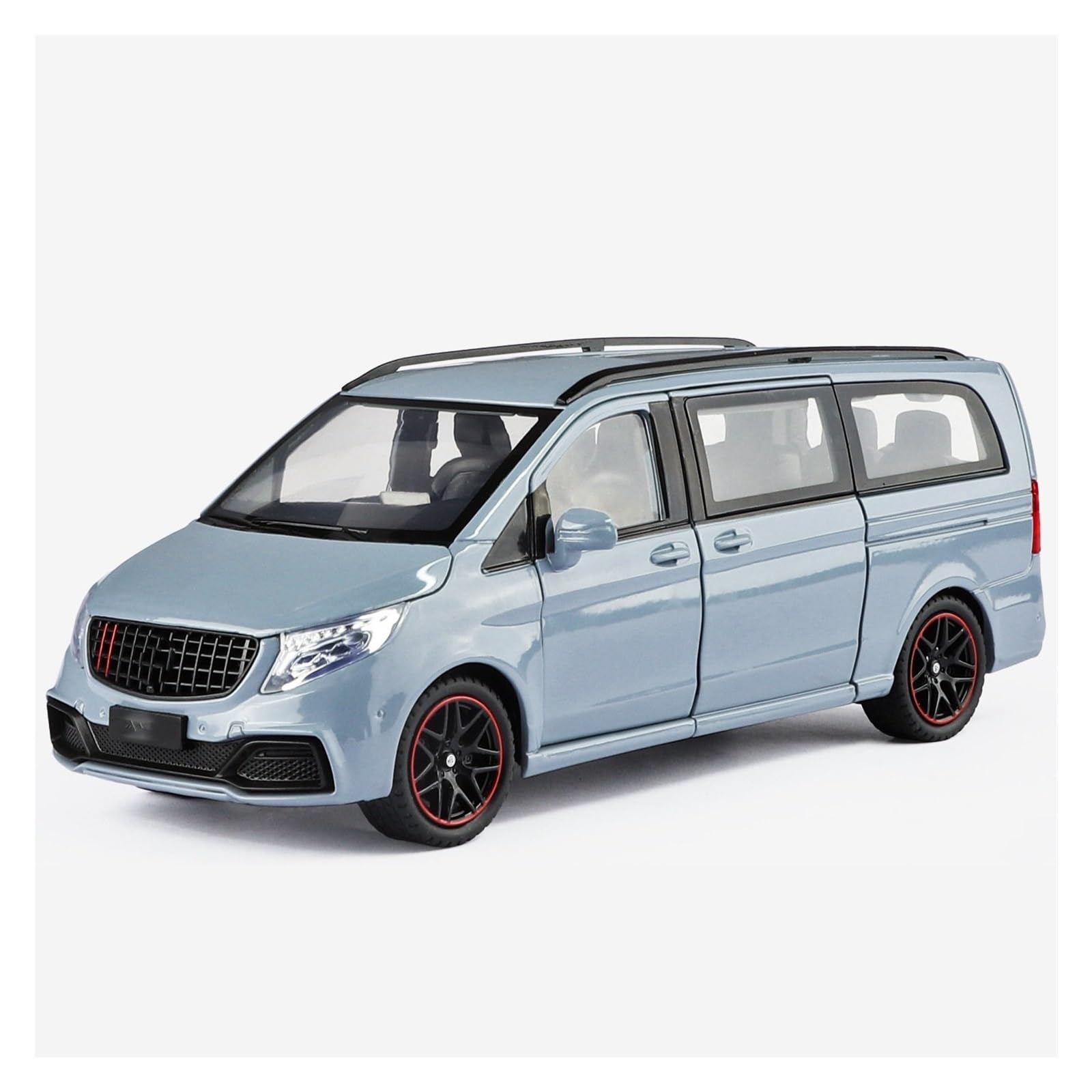 Btwodian Scale Model Car 1:24 For BRABUS B30S Diecast Metal Alloy Car Model Collection(Gray)