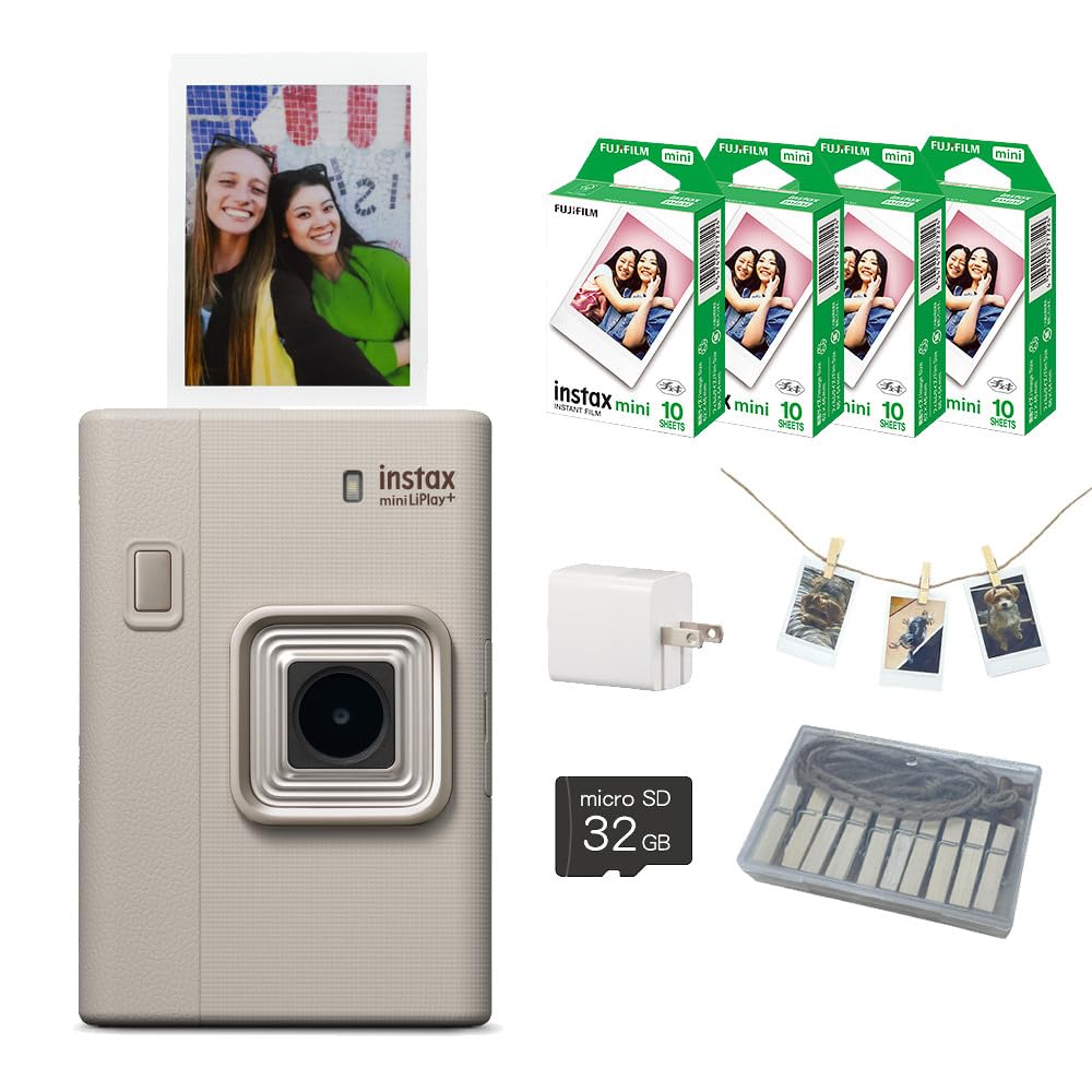 Amazon | 富士フイルム チェキ instax mini LiPlay+ リプレイプラス