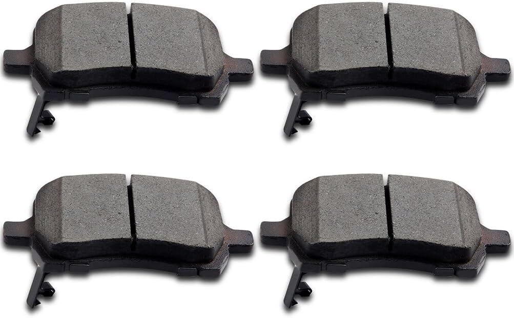 INEEDUP Ceramic Disc Brake Pads Set Front for Chevrolet Cobalt HHR Malibu for Pontiac G5 G6 Pursuit Solstice for Saturn Aura Ion Sky D1160(4PCS), 066641-5208-1831044513