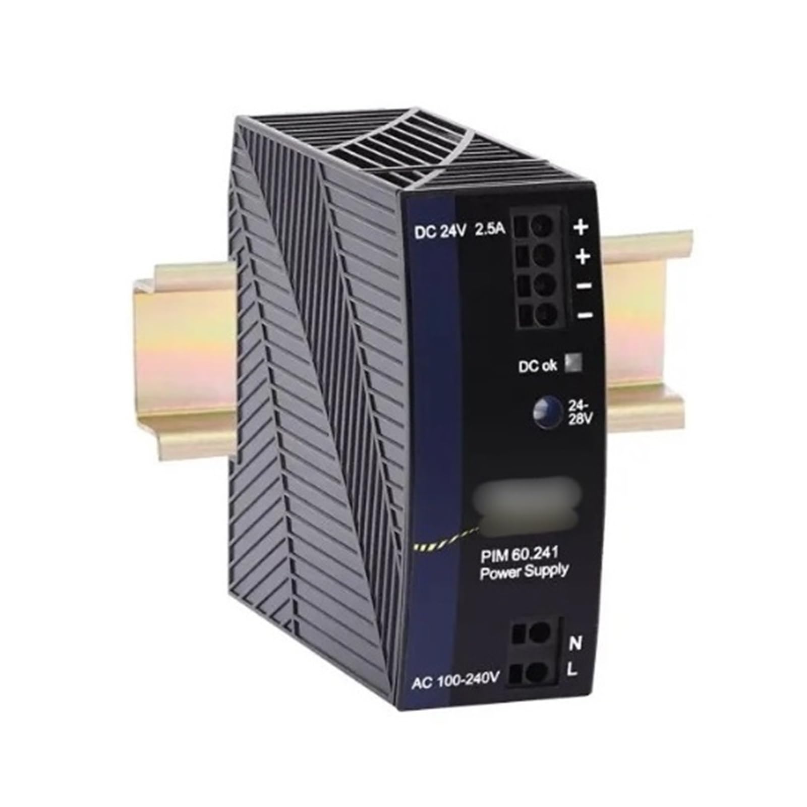 Alimentation sur Rail DIN PIM60.241 monophasée 24 V 2,5 A
