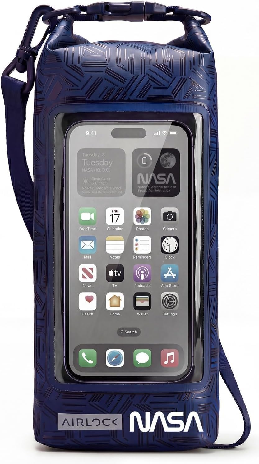 NASA Wodoszczelny Worek Dry Bag – AirLock™, IP68, zintegrowane etui na telefon (2L)