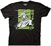 Ripple Junction One Piece Mens Short Sleeve T-Shirt Roronoa Zoro Pirate Hunter WSwords Crew Neck Officially Licensed