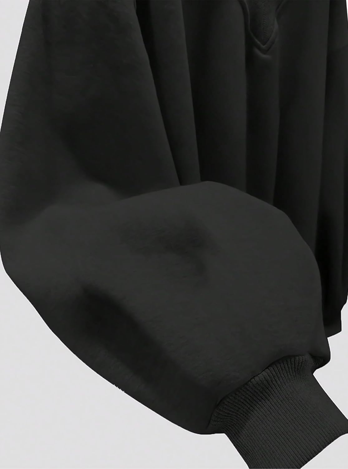 HDQHDQ Womens V Neck Oversized Sweatshirts Casual Loose Long Sleeve Pullover Sweatshirt - Image 5