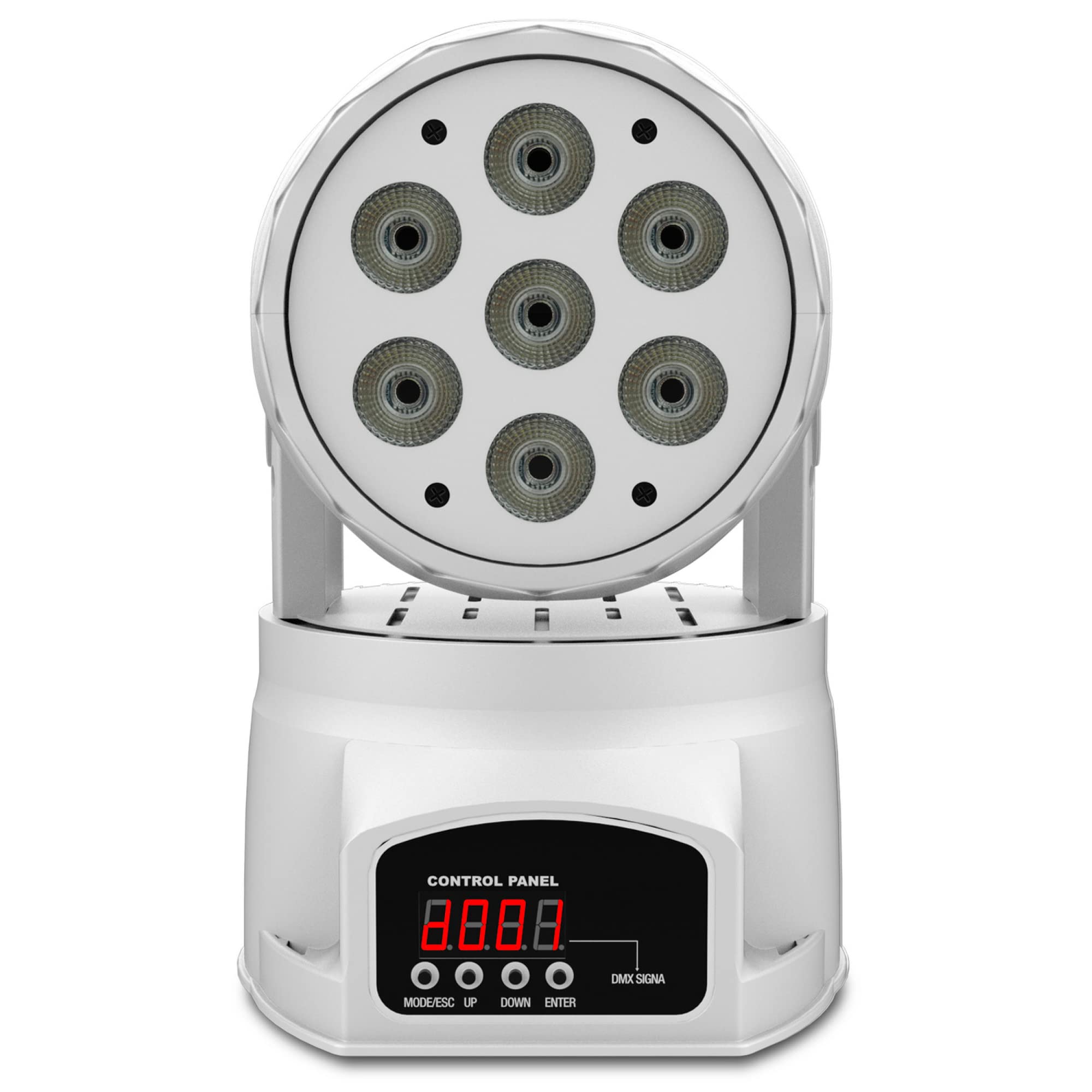 Audibax Iowa 70 White Cabeza Móvil Disco Wash 70W LED 4 en 1 RGBW