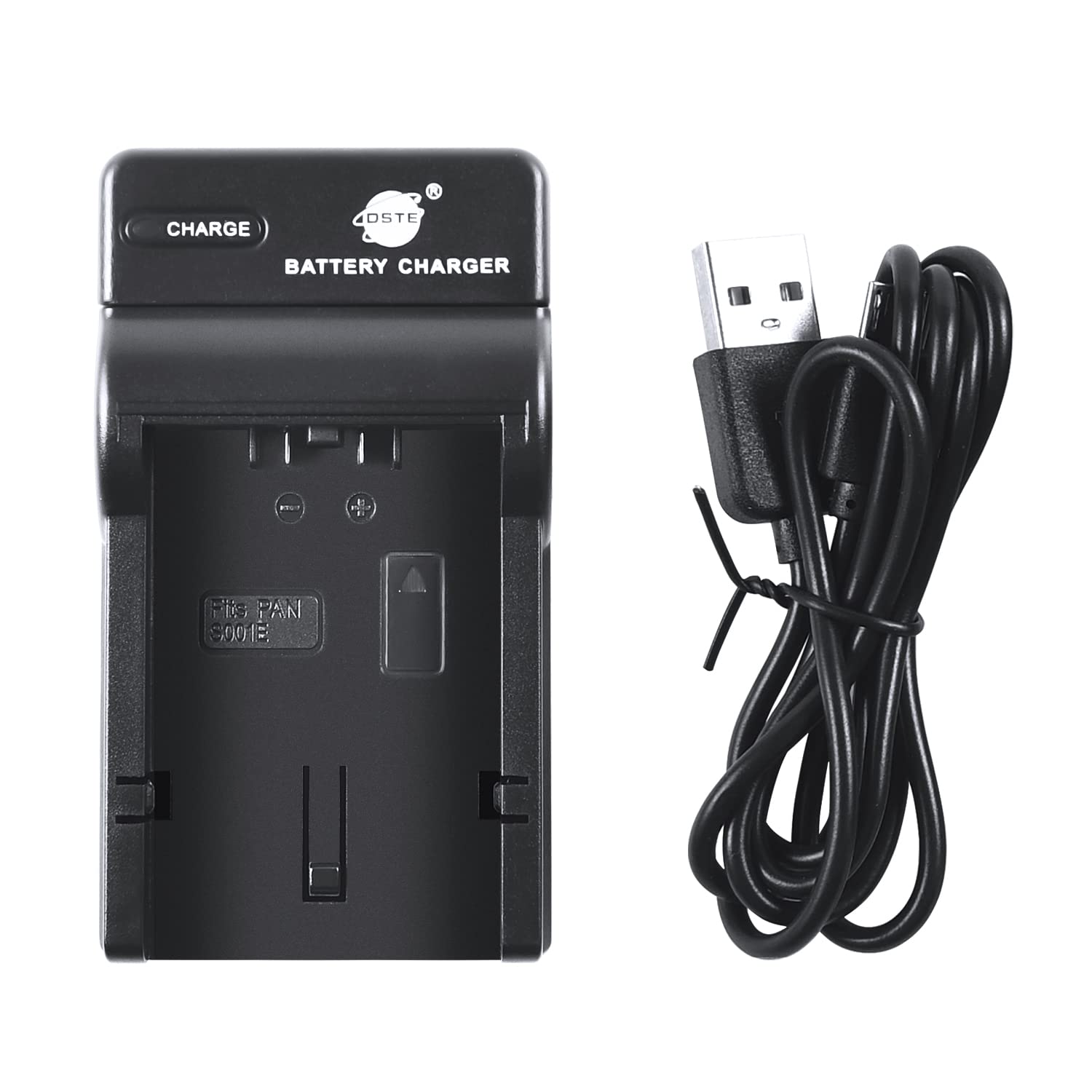 QIAO JIN LINNEW USB Camera Battery Charger Compatible for Panasonic S001E CGA-S001A/1B CGA-S001E CGA-S001E/1B CGR-S001 DMW-BCA7 Battery