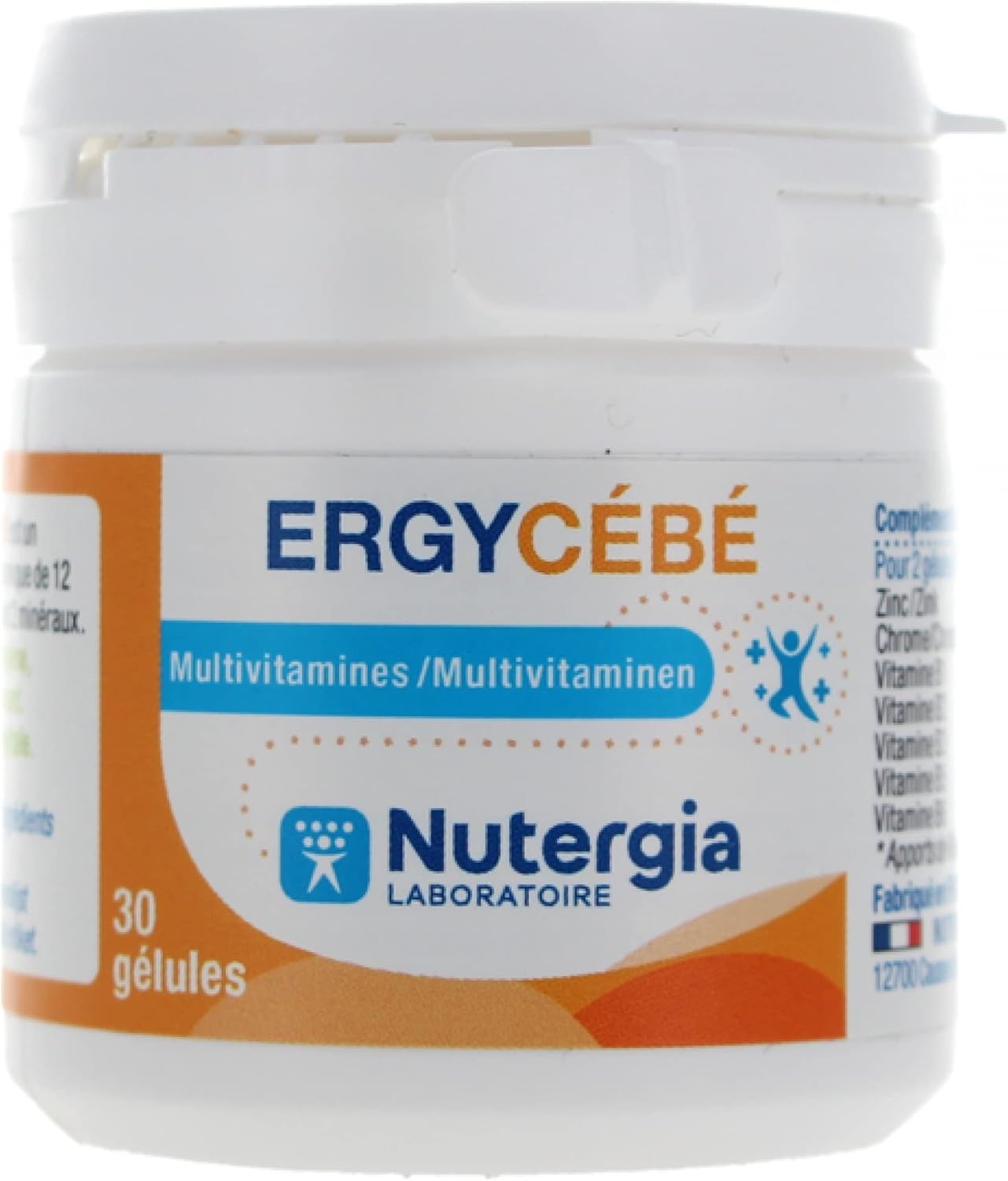 Nutergia Ergycebé 30 Capsules