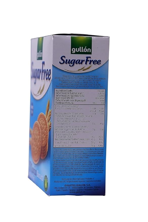 Gullon Sugar Free Maria Cookies 14.1 oz miniatura 3