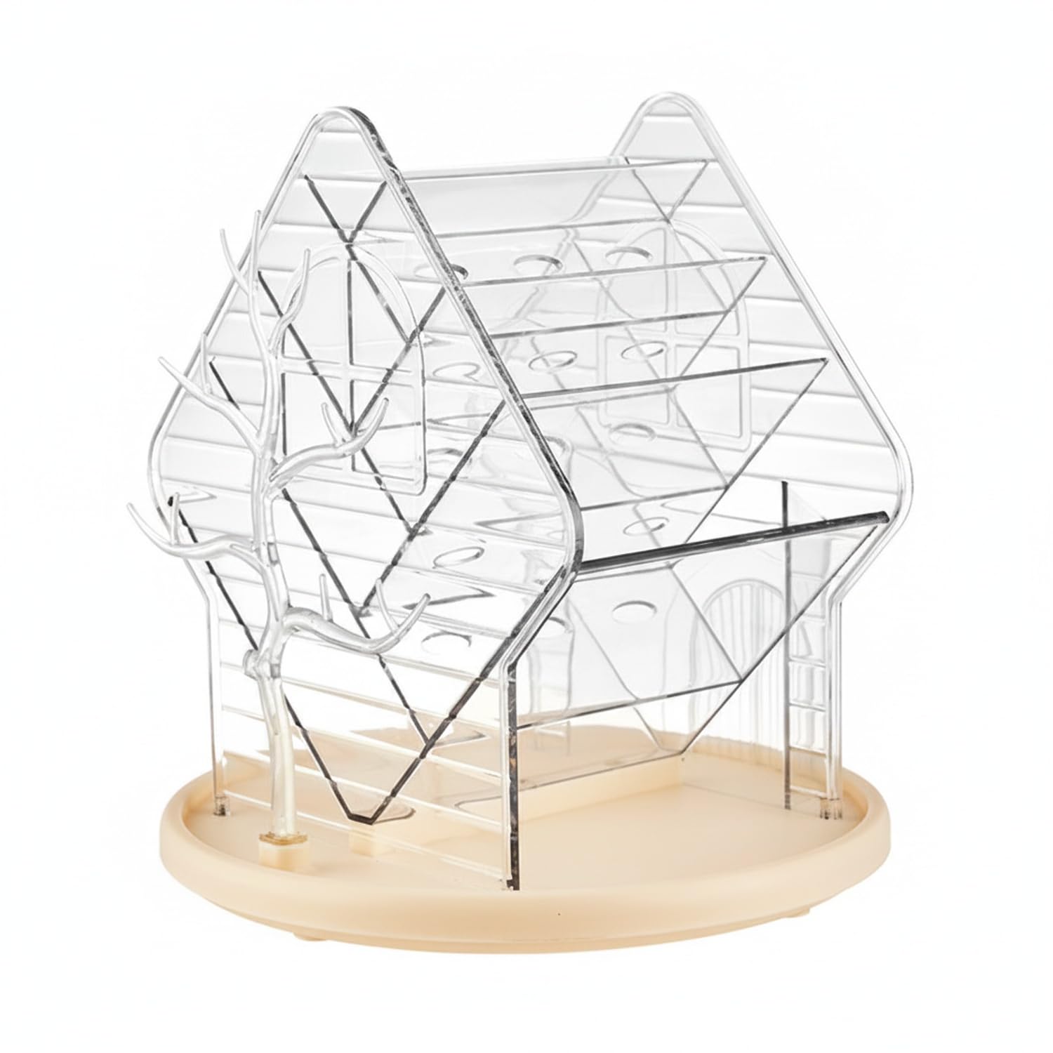 Rotating Cosmetic Container, 1 PC