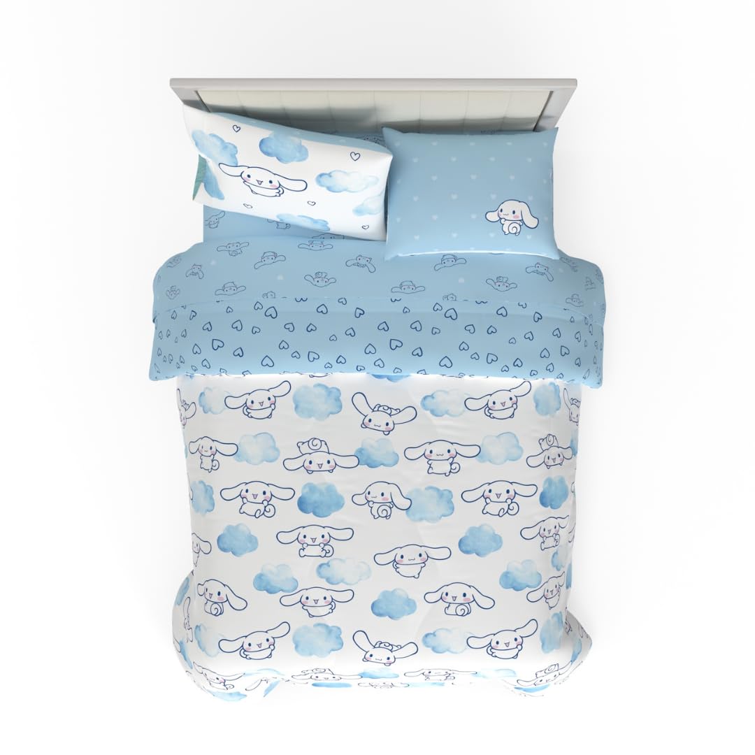 ¿Juego de Cama de Cinnamoroll de 7 Piezas 