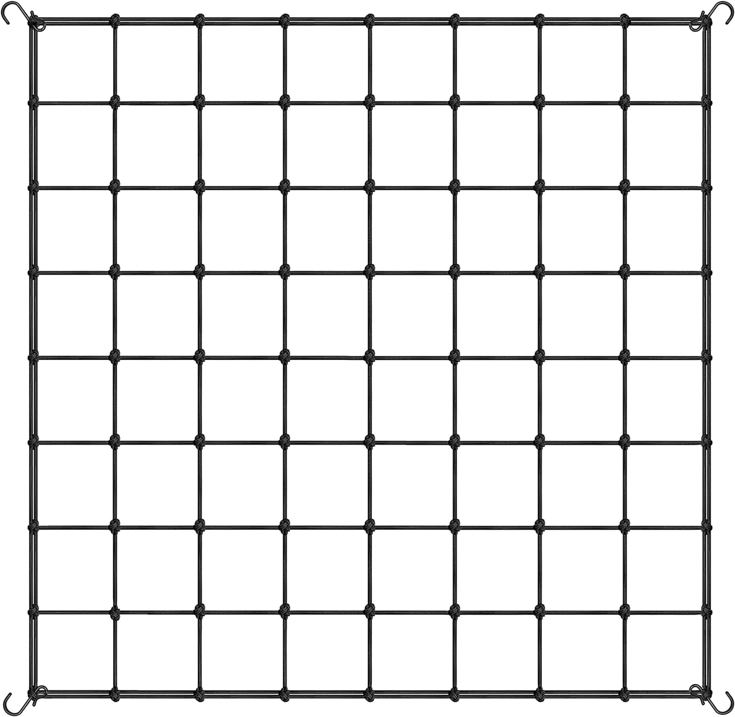 iPower 5x5FT Flexible Elastic Trellis Netting with Hooks Tent Grow Room Flowers Vegetables Climbing Plants Support 5 x