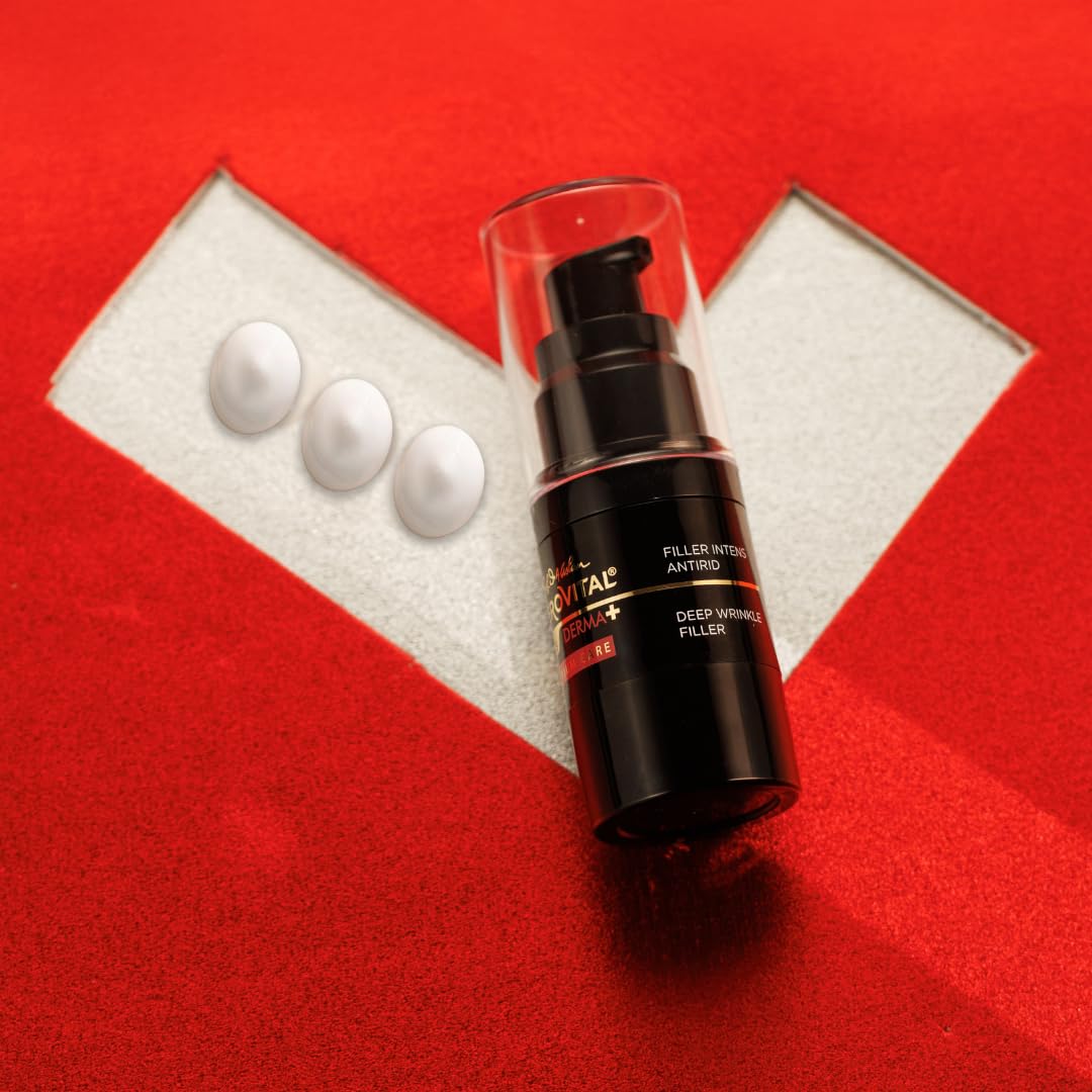 Gerovital H3 DERMA+ PREMIUM CARE Smoothing Face Serum – Hydrating and Firming Formula for Mature Skin, 15ml