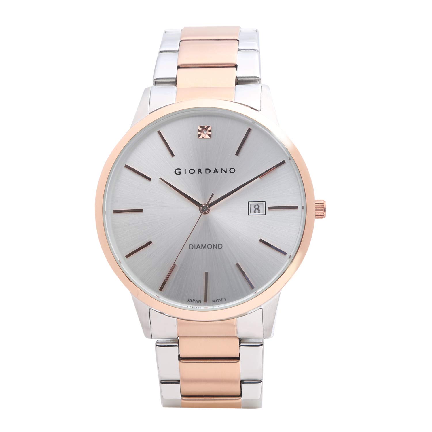 Giordano Analogue Silver Dial Mens Watch (B07HHCG37X) Amazon Price History, Amazon Price Tracker
